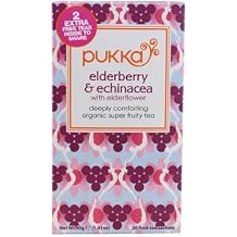Organic Elderberry and Echinacea with Elderflower, 20 Count