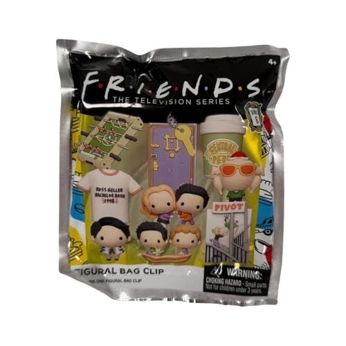 Friends Series 6 – 5' Collectible Bag Clip – Blind Bag (ONE Random Figure) – TV Show Character...