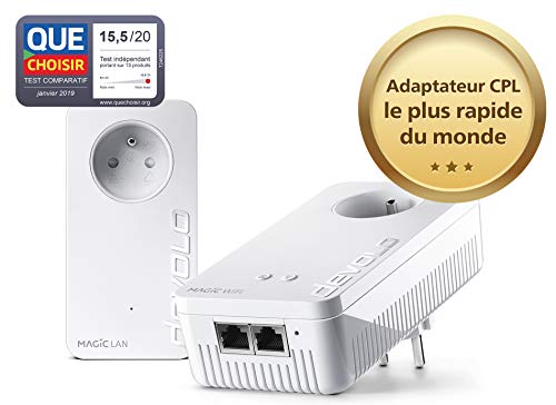 Preisvergleich Produktbild Magic 8384 Powerline Wi-Fi Mesh Starterset weiß