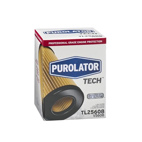 Image of Purolator TL25608 PurolatorTECH Cartridge Oil Filter Compatible With Toyota Camry, RAV4, Highlander, Tacoma, Sienna, Avalon, Lexus RX350 and ES350
