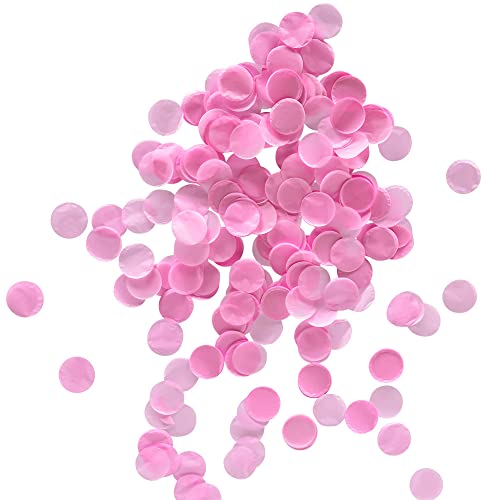 Boland 53256 Latex Confetti Balloon Boy or Girl Diameter up to 60 cm Black and White Filled with Pink and Pink Confetti Balloon Decoration Baby Shower - Image 3