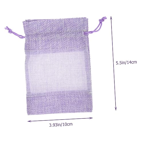 Bolsitas de saco de lavanda vacías para fragancia 10 piezas miniatura 2