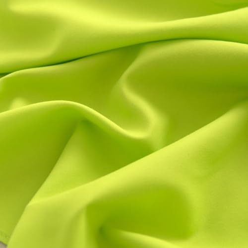Image of Bed Skirt King Size Ruffled Bed Skirt with Split Corners, 14 Inch Drop Dust Ruffle Bed Skirts with Platform, Gathered Style, 100% Microfiber, Lime