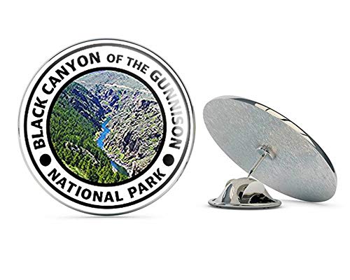 Round Black Canyon of The Gunnison National Park (co Hike Colorado) Metal 0.75