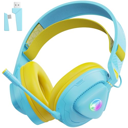 Awinnasey PH3 - Cuffie da gioco wireless per PS5, PS4,