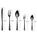 Black Silverware Set, Mirror Finish, Spoons and Forks Set Stainless Steel - 20 Piece Flatware Set, Kitchen Utensil Dinnerware Set Service for 4, Tableware Cutlery Set for Home and Restaurant