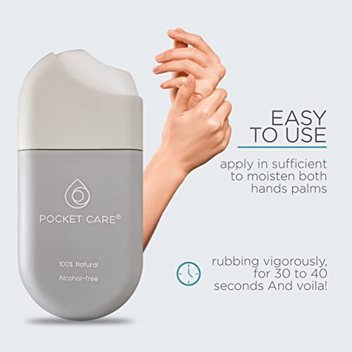 Pocket Care KIT 2 Pack Baby Scented Hand Sanitizer Spray 15 ml & Hand