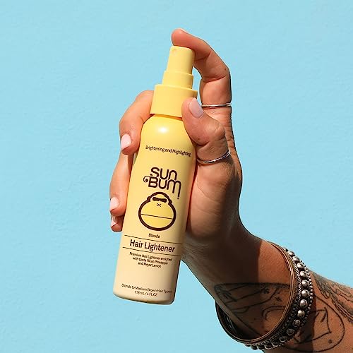 image for Sun Bum Blonde Formula Hair Lightener, Spray, Banana Scent, 4 oz, For 