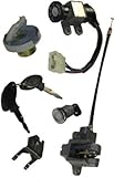 JONWAY QT5-6 50QT-6 50CC SCOOTER MOPED IGNITION KEY LOCK SWITCH ASSEMBLY SET NEW