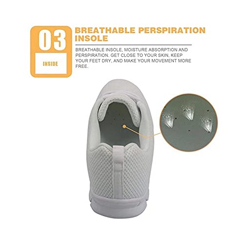 Jeiento Kids Sneakers for Boys Girls Running Tennis Shoes Breathable Sport Athletic Toddler, Little Kid, and Big Kid Sizes4