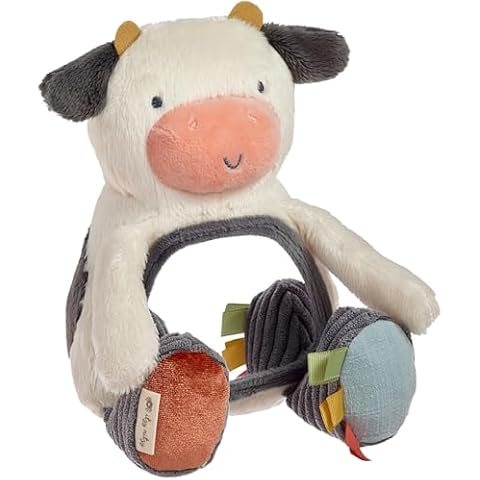 Itzy Ritzy Cow Tummy Time Mirror Cover