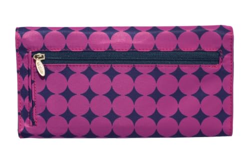 Image of Big Skinny Women's Slimvelope Tri-Fold Checkbook Slim Wallet, Holds Up to 40 Cards