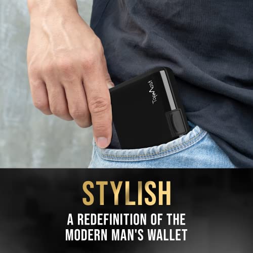 Topmost TP001 Rfid-Blocking Aluminum Wallet Credit Cards Holder thumb #5