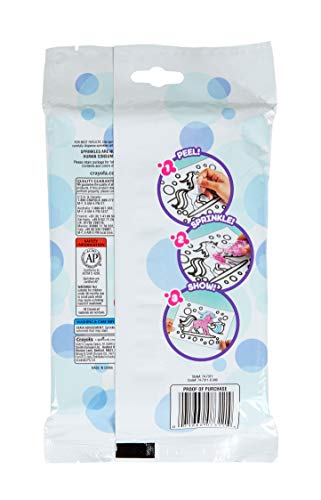Crayola Sprinkle Art Juego de Palabras multicolor manualidades para niños 6