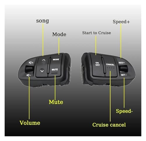 Bouton volant multifonction KIA Sportage commande volume audio 2011-2014