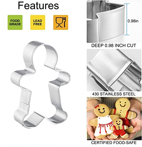 Q-Baker Gingerbread Man Cookie Cutters thumb #2