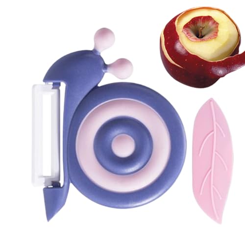 Pelador De Cerámica,Pelador De Frutas Manual En Forma De Caracol | Accesorio De Cocina Con Mango Antideslizante Para Pelar Frutas Verduras Casa Picnic
