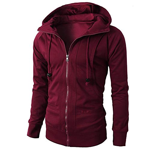 Sweat à capuche homme sport contre le froid automne-hiver actif
