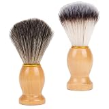 Et compact : facile à transporter, à garder propre à tout moment et en tout lieu, blaireau de rasage professionnel, blaireau de rasage pour hommes