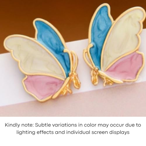 Image of Bottega-Inspired Chunky Korean Stylish Earrings | Big Party Statement Studs | Celebrity Fashion Jewellery | Gifts For Women and Girls