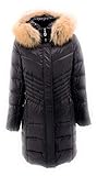 Sportalm Daunenmantel Thona 949408711 in schwarz Gr 34 mit abnehmbarem Pelz