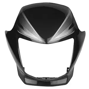 TAWAR ENTREPRISE Front Headlight Visor For CB Shine (Geny,Grey)
