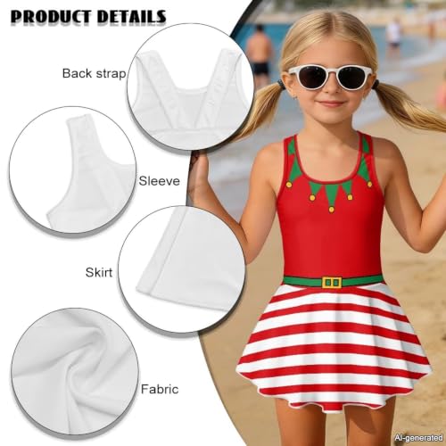 Image of KEIAHUAN Gymnastics Leotards for Girls Sleeveless Bodysuit Dance Leotards Performance Costume