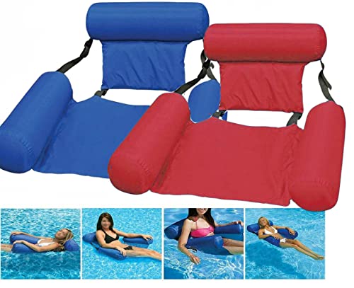 REPLOOD Lit gonflable hamac Mer Flottante pour Relax Chaise Fauteuil Fauteuil Fauteuil Piscine Comfort Cover