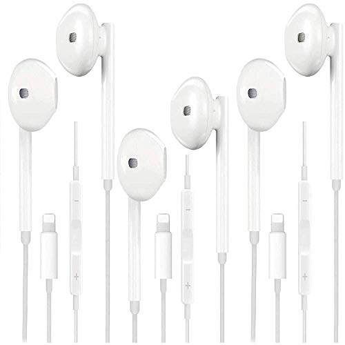 3 Pcs Headphones Wired in-Ear for iPhone with Microphone and Volume Control Earphones Earbuds Stereo Sound Compatible with iPhone 8/8plus 12/11/7/7plus X/Xs/XR/Xs max/pro/se/iPod-04