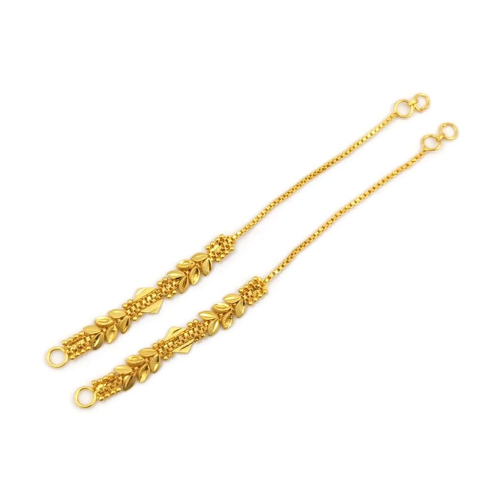 PRS GOLD COVERING -Womens gold plated mattal ear chain (B0D9C33G9W) Amazon Price History, Amazon Price Tracker