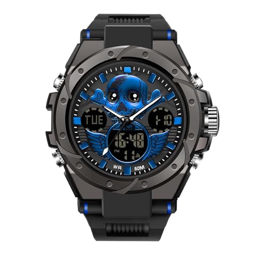 RORIOS Relojes Digital para Hombre Deportivos Relojes de Pulsera con Alarma Reloj Multifuncional Militar para Hombre RORIOS Relojes Digital para Hombre Deportivos Relojes de Pulsera con Alarma Reloj Multifuncional Militar para Hombre