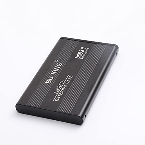 Boîtier de disque dur externe 250 Go nomade, stockage en aluminium noir pour télétravail - 3