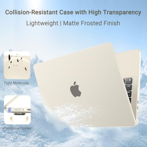 Image of MOSISO Compatible with MacBook Air 13 inch Case M5 2026 M4 M3 M2 2025-2022