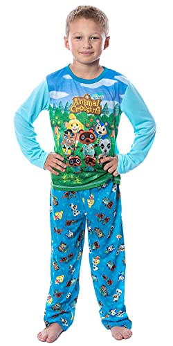 Komar Kids Animal Crossing Little Boys' New Horizons Character Pajamas 2 Piece Set