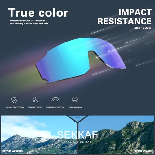 Image of SEKKAF Kids Sunglasses Youth Baseball Sunglasses for Boys Girls Softball Sports Sun Glasses UV Protection