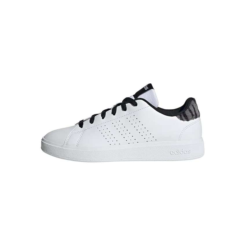 adidas Advantage Base 2.0 Shoes, Scarpe Donna, Cloud White/Cloud White/Core Black, 36 2/3 EU
