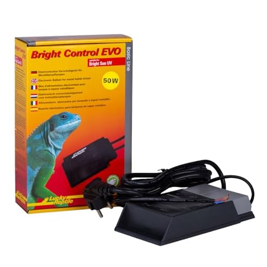 Lucky Reptile Bright Control EVO Vorschaltgerät, Wattstärke:50 Watt