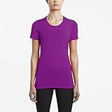 Saucony Femme Liberté à Manches Courtes pour Homme, Femme, Violet, X-Small