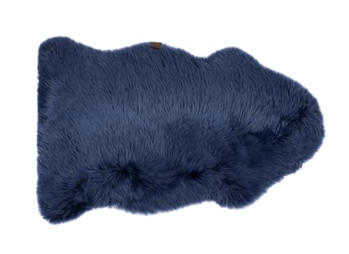 UGG 39207 Genuine New Zealand Sheepskin Throw Area Rug, 30-inch x 20-inch, Hypoallergenic Fluffy Soft Comfortable Luxury Rug for Living Room and Chair Cover, Imperial