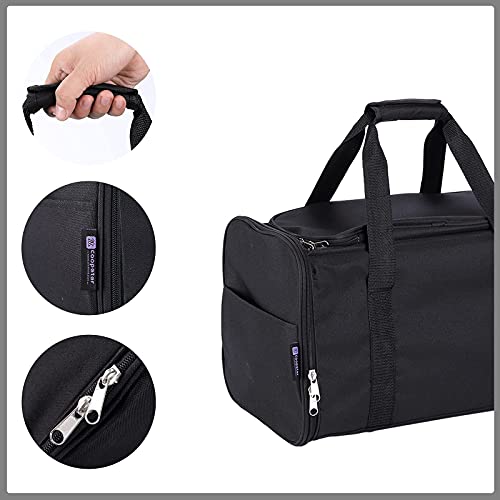 Tragbare Katzentoilette, 2-in-1 Reise-Katzentoilette, faltbar, leichtgewichtig, schwarz