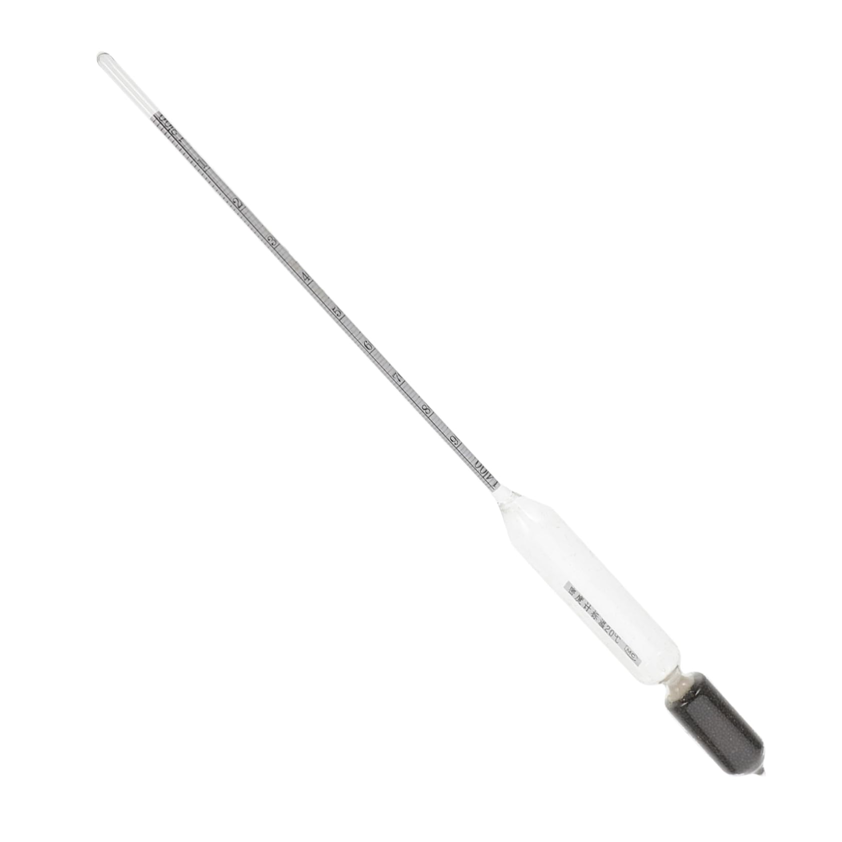 MUCKLILY Glass Scale Hydrometer Precision Tool 1.3-1.4 Density Gauge Perfect for Aquariums Pools