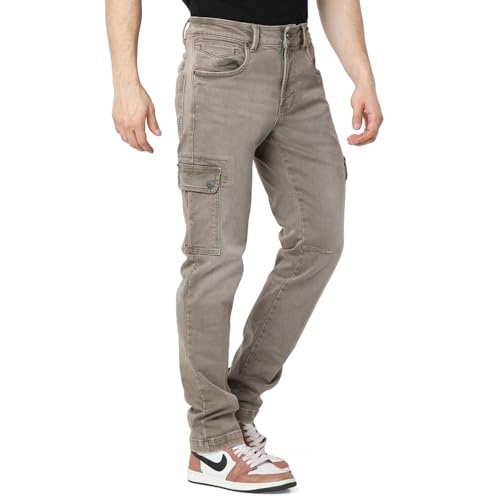 Image of Spykar Men's Rover Regular Fit Mid Rise Casual Jeans
