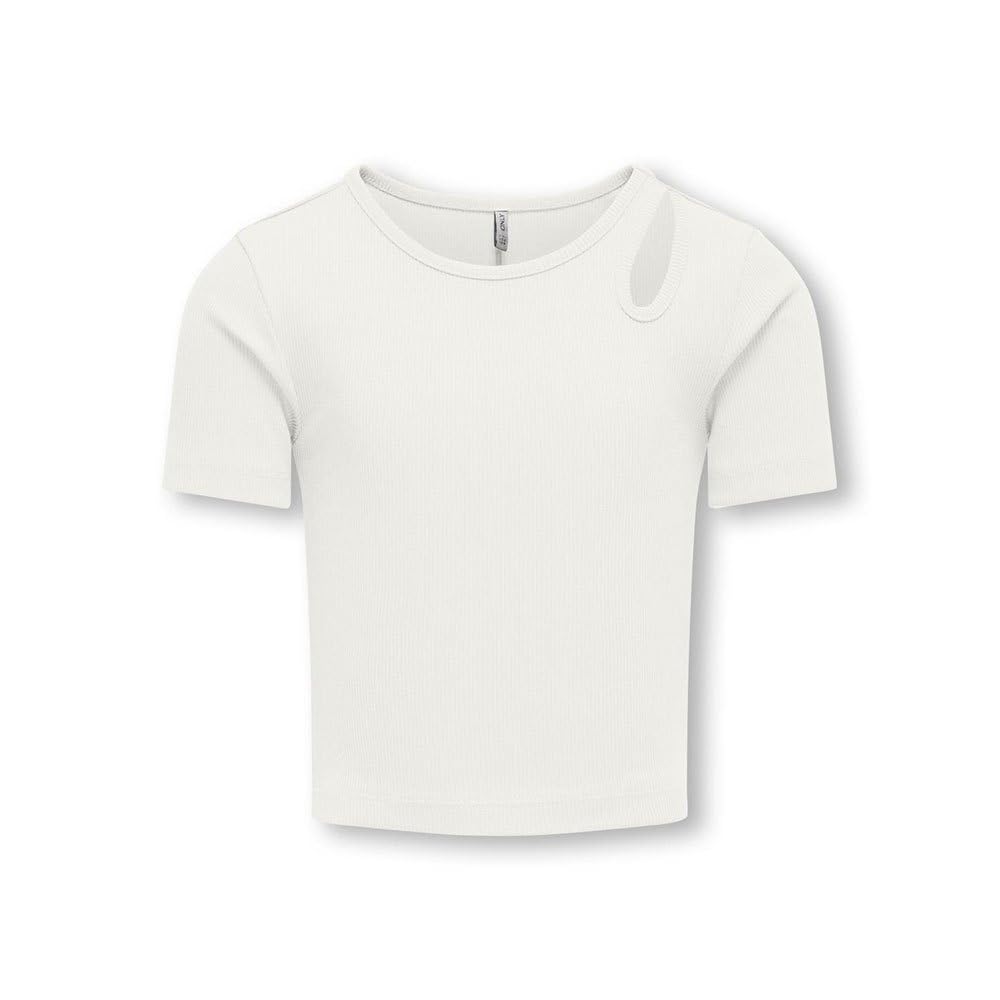 Kids ONLY Mädchen Kognessa S/S Cut Out Top Box JRS Noos T-Shirts (1er Pack)
