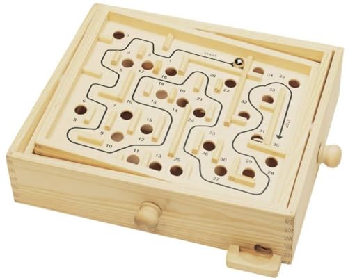 Natural Games Wooden Maze 30 x 25.5 cm