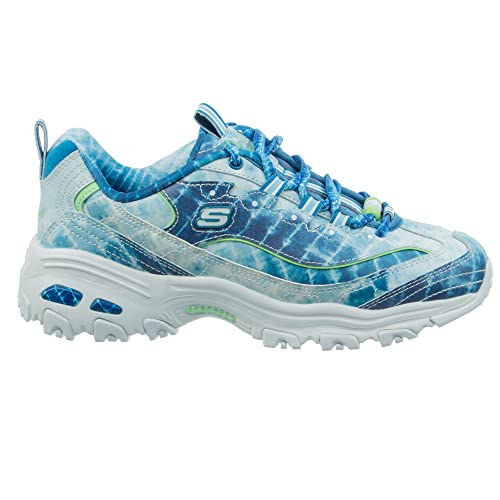 Skechers DLites 4.0 - Tiful Horizon Womens Fashion Trainers, Blue - 7.5 US