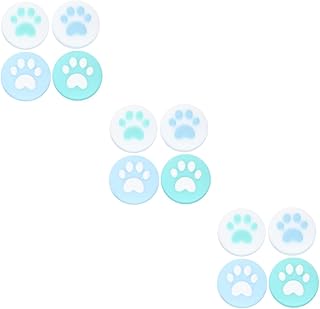 UKCOCO 12Pçs Interruptor De Botão De Pressão Interruptores Inteligentes Aderência Do Polegar Tampa Do Joystick Tampa Do Interruptor Capa Do Botão De Aderência Do Joystick Tampa