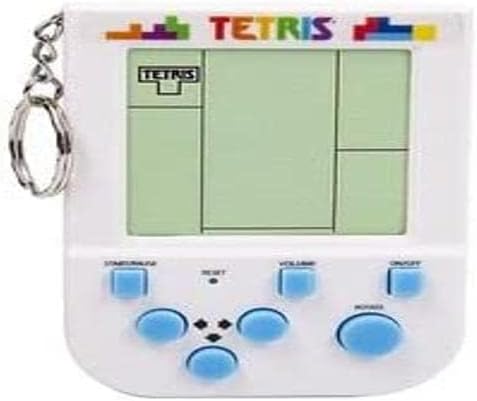 Fizz Creations Official Licensed Tetris Keyring Game