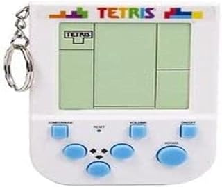 Fizz Creations Tetris Keyring Arcade Game. Includes Sprint & Marathon Modes. Original TETRIS Sounds & Gameplay. Officially Licensed TETRIS Merchandise.