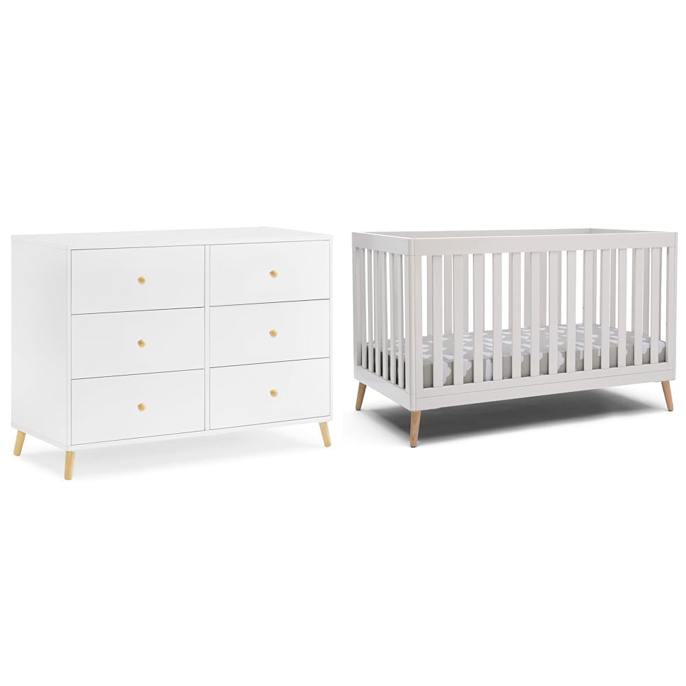 Amazon.com : Delta Children Essex 6 Drawer Dresser and 4-in-1