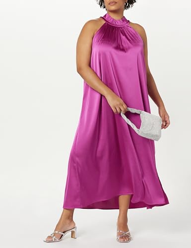 Image of The Drop Womens Arlette Silky Stretch Halter Maxi Dress